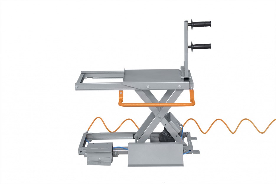 Подъемник колес пневматический